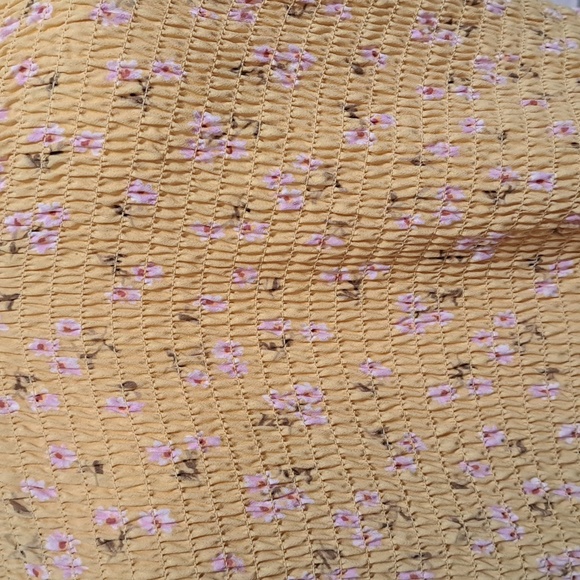 Lily Rose Yellow Floral Halter Romper. Size XL. NWOT - Picture 3 of 12